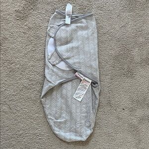 Gray Kids Velcro Swaddle